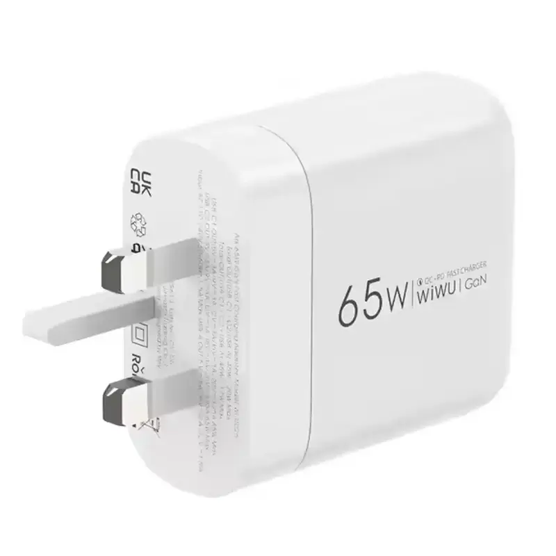 WIWU WI-U024 Ark GaN 65W QC & PD Multi Port Power